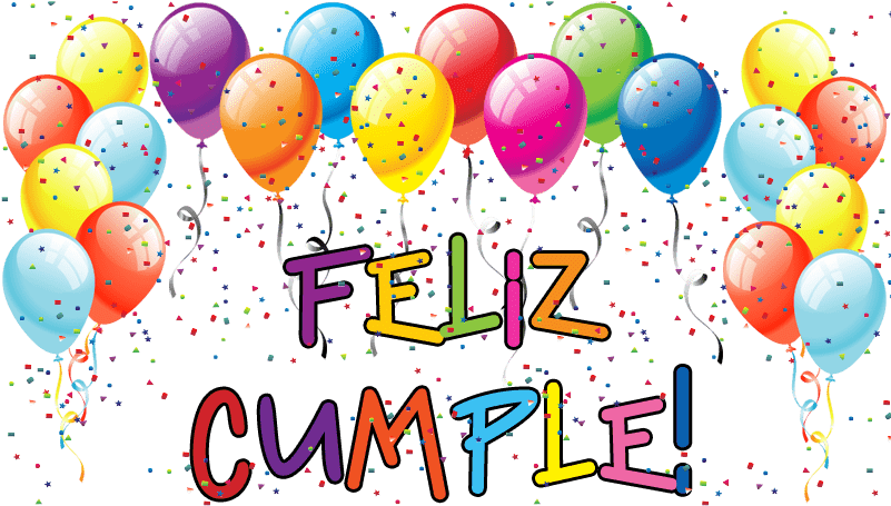 Feliz Cumpleaños - Feliz Cumpleaños Png (800x476), Png Download