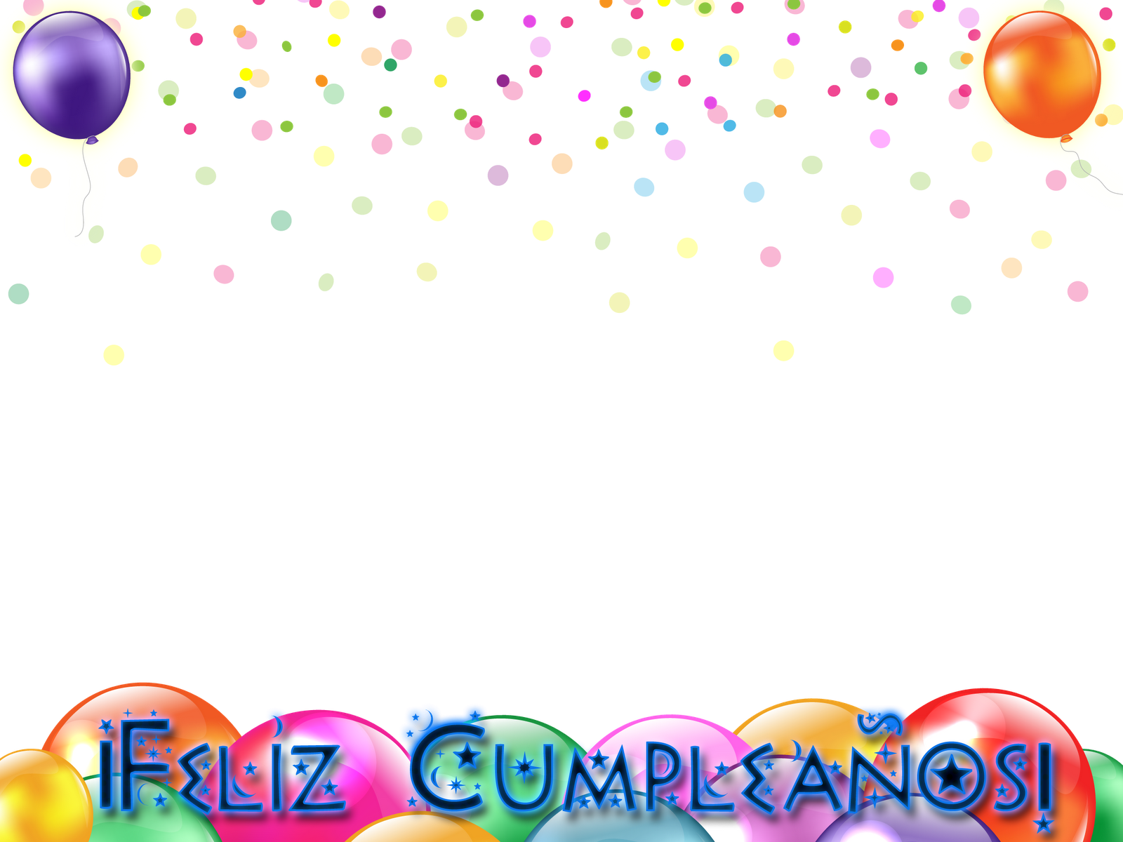Tarjetas De Cumpleaños Buhos Para Bajar Gratis 3 Hd - Marcos Tarjetas Feliz Cumpleaños (1600x1200), Png Download