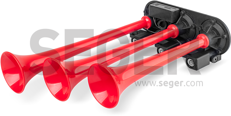 86ec Air Horn With Three Plastic Trumpets - Ottoman Military Band (800x800), Png Download