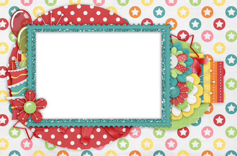 Marco Para Fotos Digitales Cumpleaños Clipart Picture - Marcos De Cumpleaños Png (900x594), Png Download