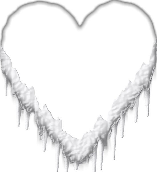 Frozen Heart Frozen (550x600), Png Download