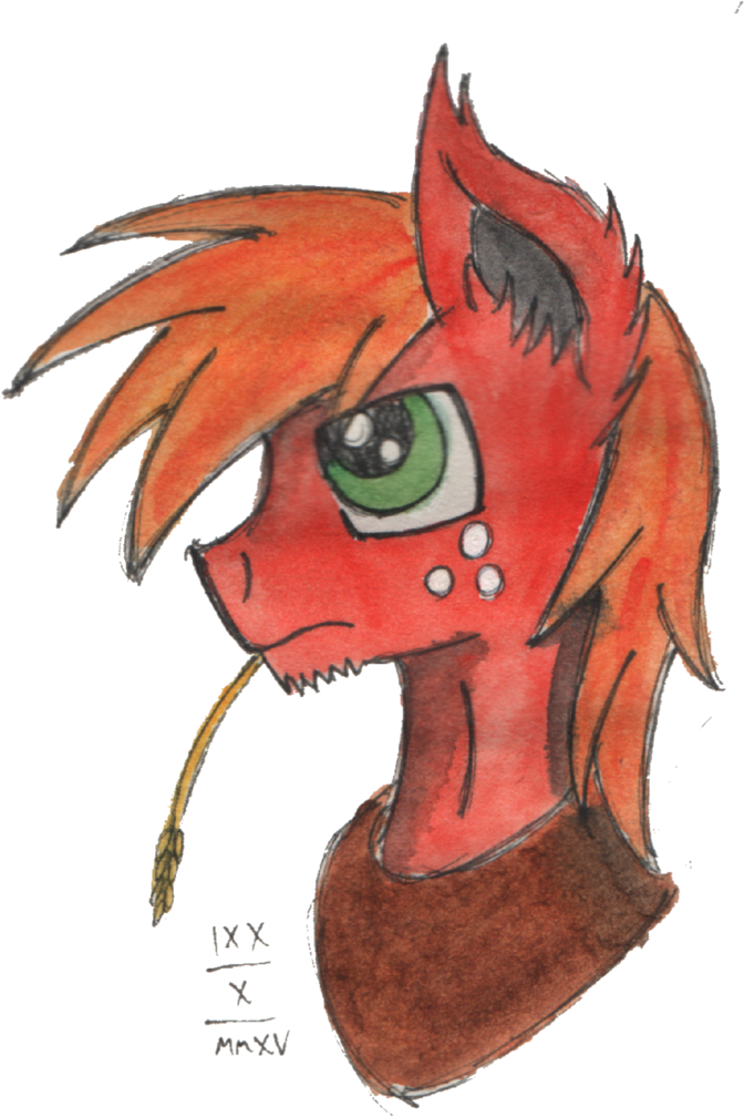 Mane-shaker, Big Macintosh, Colored, Earth Pony, Male, - Cartoon (763x1048), Png Download