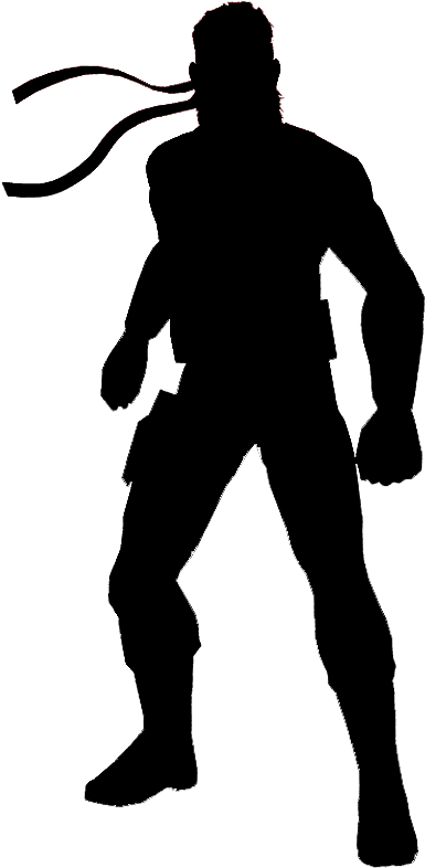 Untitled-1 Iconic Characters, Child Friendly, - Metal Gear Solid Snake Silhouette (410x800), Png Download