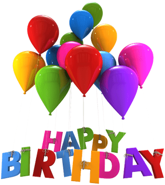 Happy Birthday Y Globos - Happy Birthday Wishes Png (400x400), Png Download