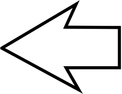 Arrow Bw Left - White Left Arrow Png (400x400), Png Download