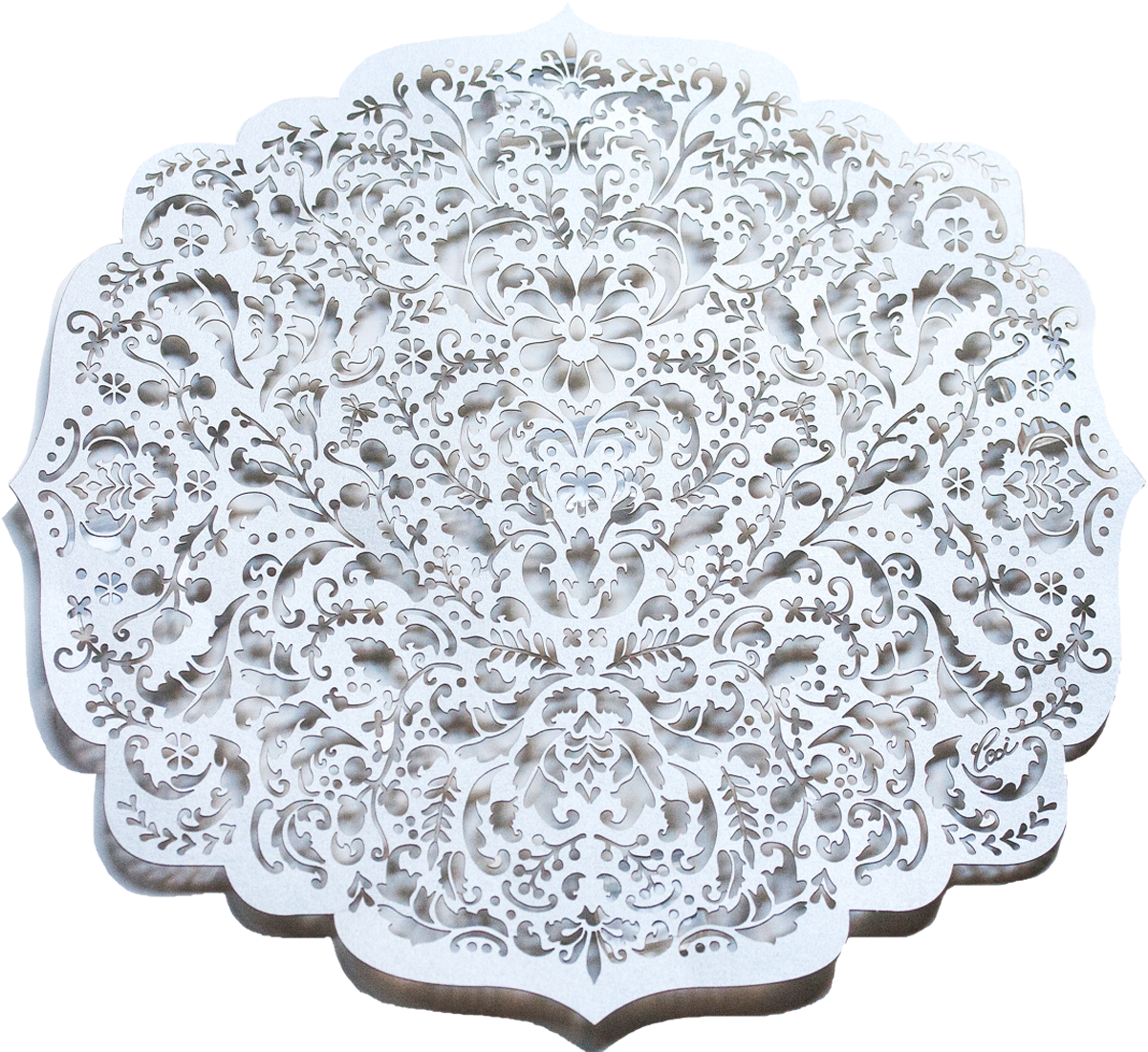 Damask - Placemat (1200x1200), Png Download