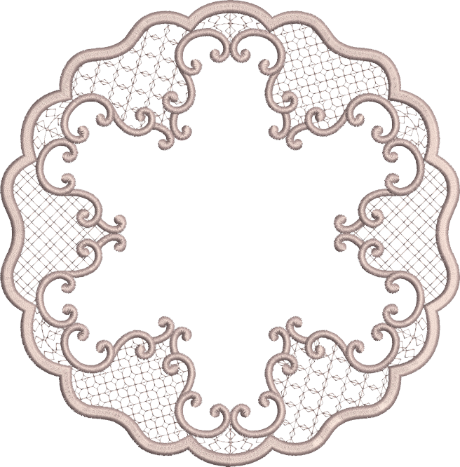 Png Doilies (656x666), Png Download