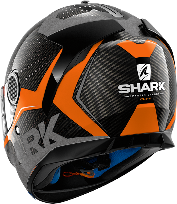 2 Spartan Guintoli Dur 34back He5012 - Shark Spartan Carbon Cliff (1024x800), Png Download
