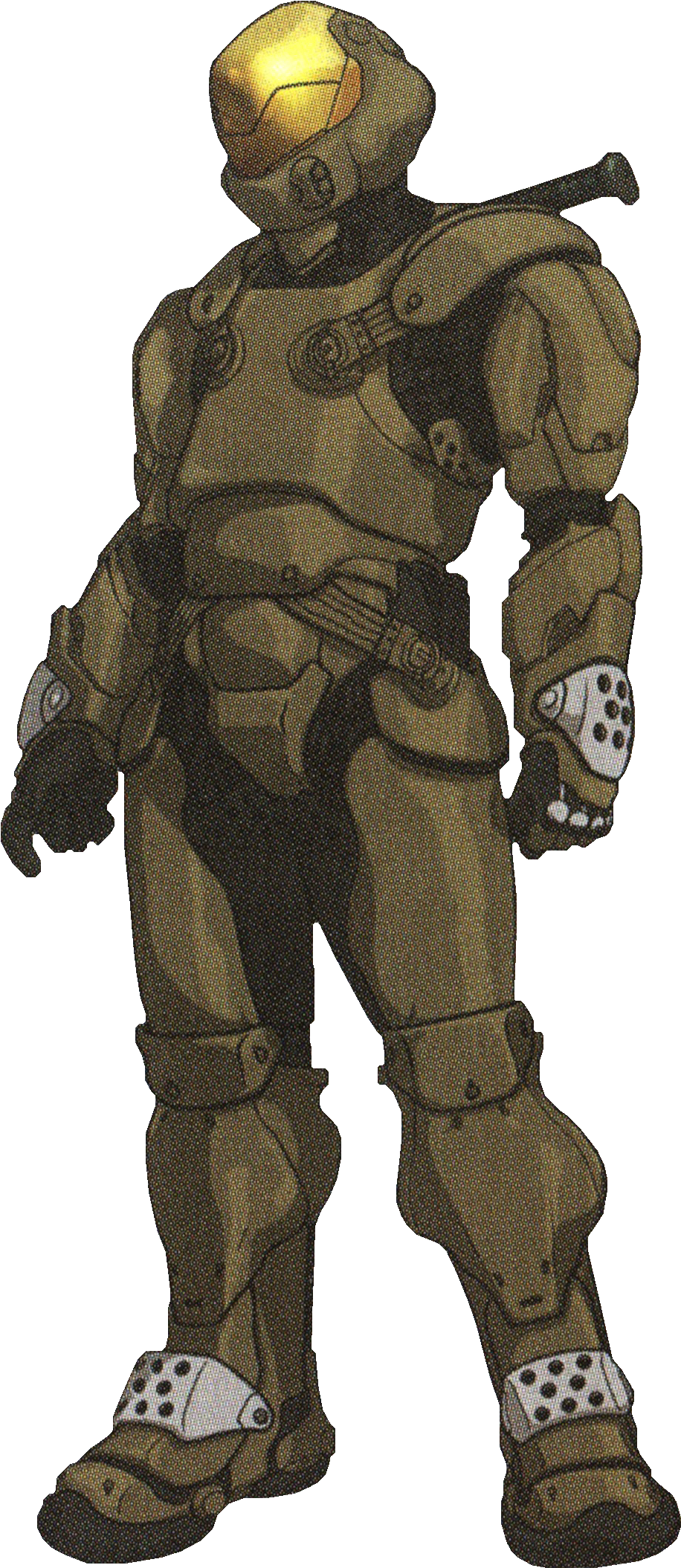 Halo Spi Armor (990x2200), Png Download