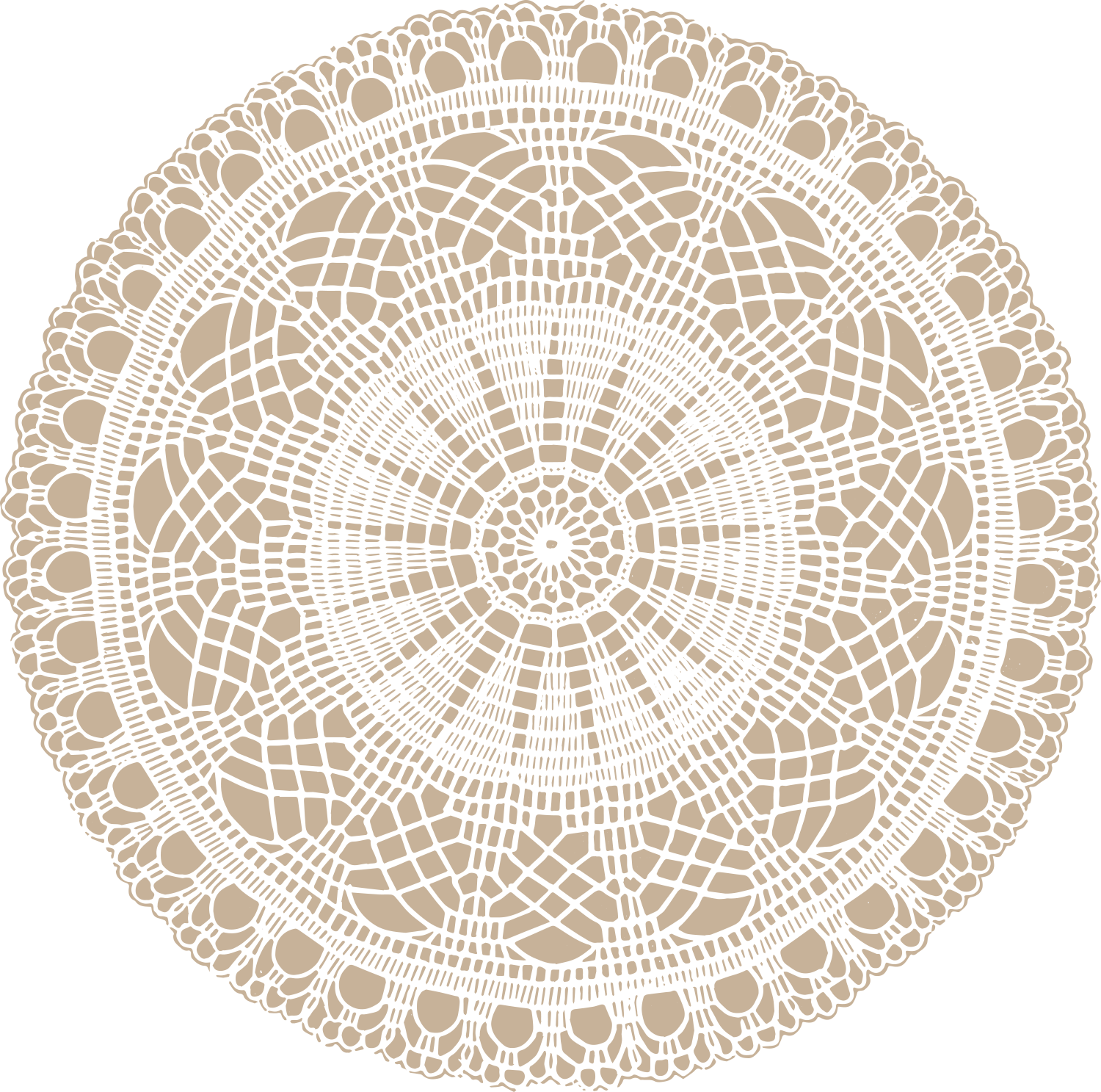 Vgosn Stock Vector Images Vintage Doily-11 - Vector Graphics (1500x1487), Png Download