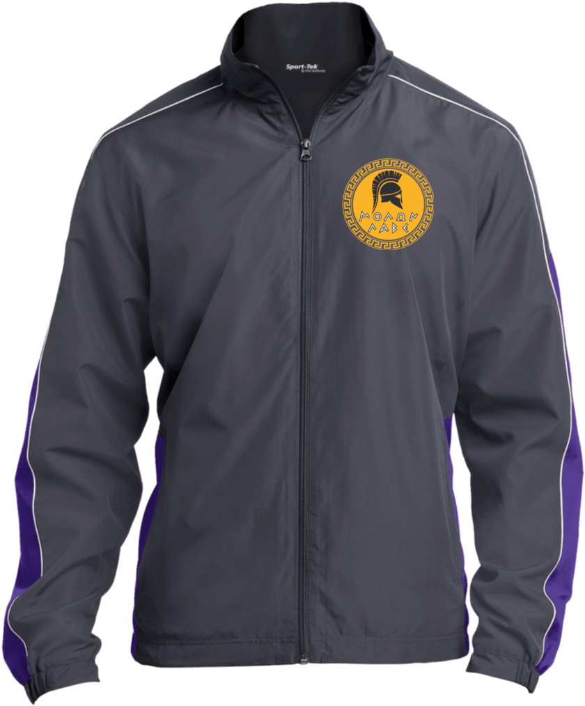 Sport-tek Colorblock Windbreaker - Sport Tek Jst61 Mens Piped Colorblock Wind Jacket 44 (1024x1024), Png Download