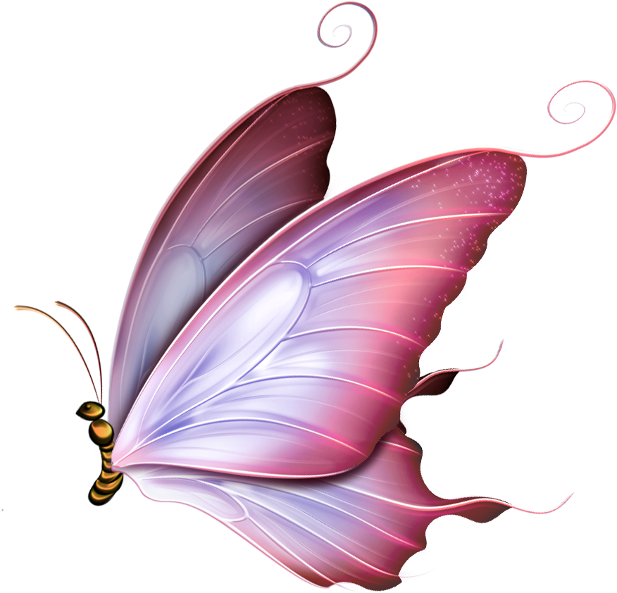 0 A3ea6 4d44b066 Orig - Pink Butterfly Throw Blanket (912x896), Png Download