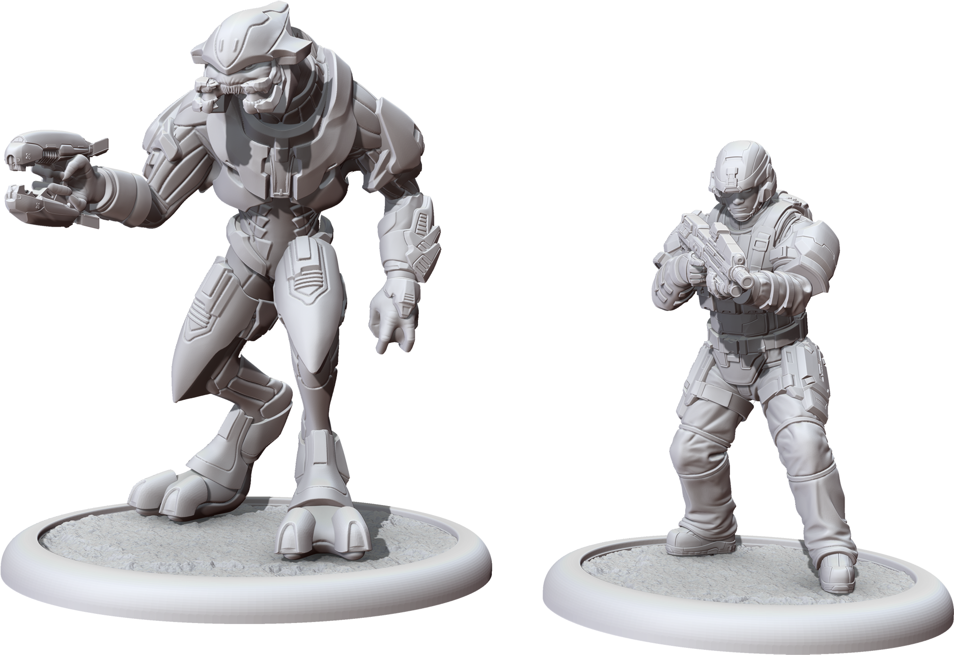 Spartan Helmet 28mm - Halo Ground Command Battle For Reach (2000x1500), Png Download