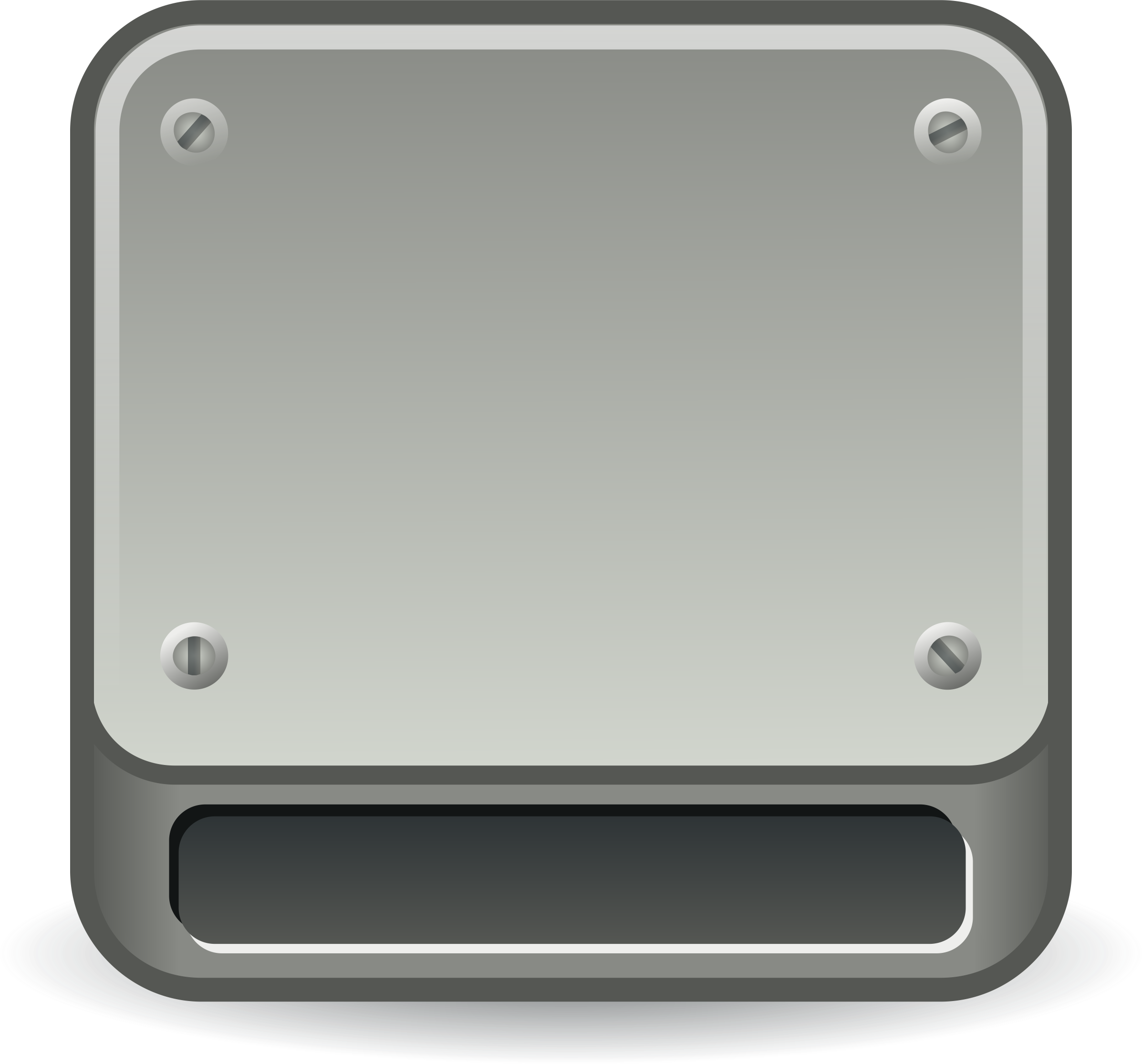 Picture Black And White Stock Drive Big Image Png - Floppy Disk (2394x2231), Png Download
