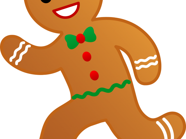 Gingerbread Clipart - Clipart Gingerbread Man (640x480), Png Download