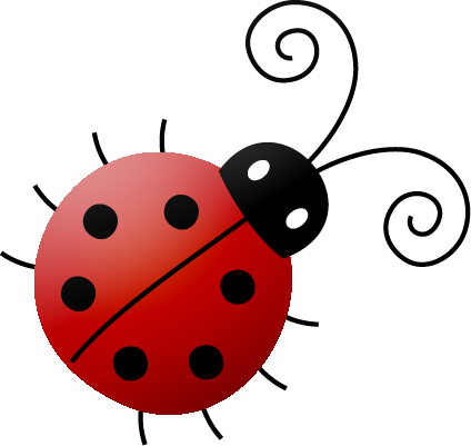 Lady Bug Tattoo, Bug Images, Dog Scrapbook, Scrapbook - Animado Mariquita Dibujo (424x401), Png Download