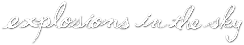 Explosions In The Sky Image - Calligraphy (800x310), Png Download