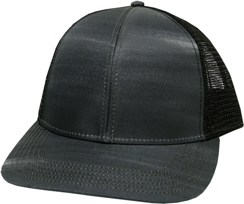Black Brushstroke Trucker - Baseball Cap (500x398), Png Download