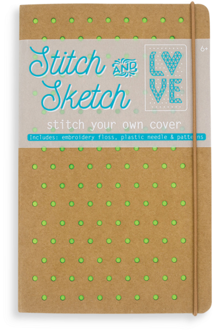 Stitch & Sketch Cover Sketchbook - Sketch (800x800), Png Download