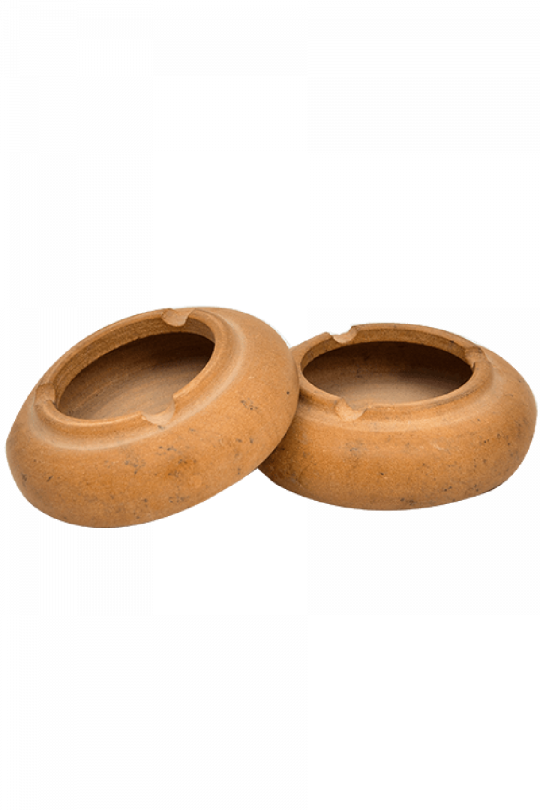 Sandstone Round Ashtray - Wood (540x810), Png Download