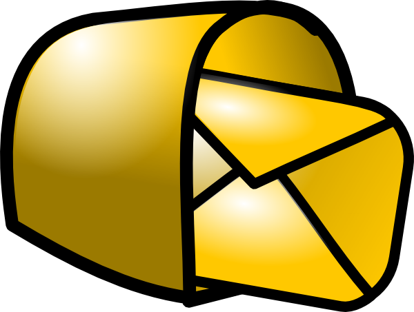 How To Set Use Gold Theme Mailbox Mail Icon Png (600x453), Png Download