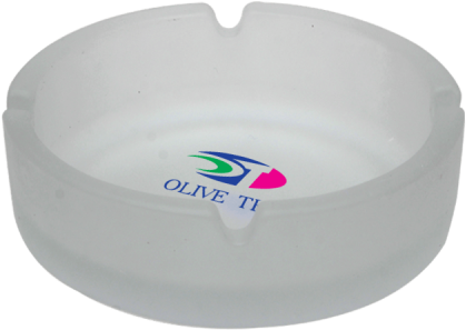 Opaque Glass Frosted Ashtray - Istanbul Vergi Dairesi (500x500), Png Download