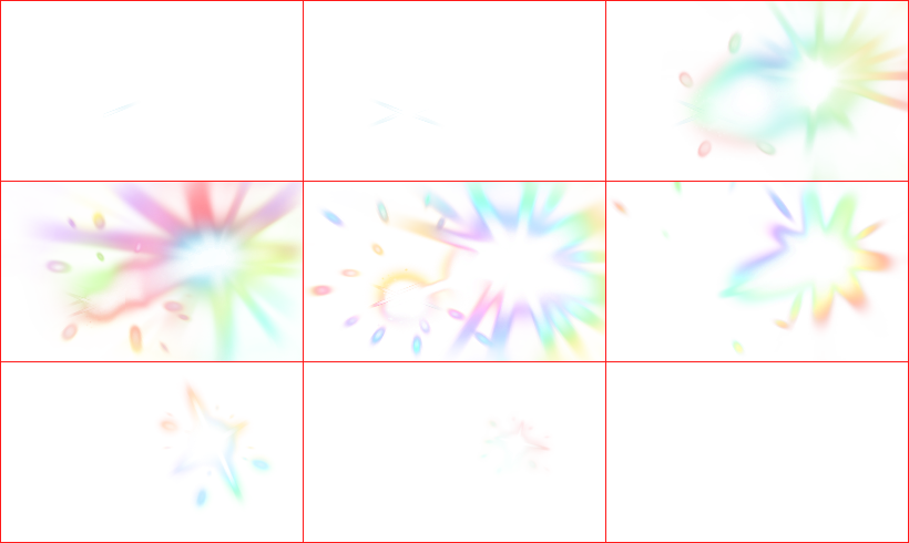 Prism Beam Beam Frames 1 - Lens Flare (820x490), Png Download