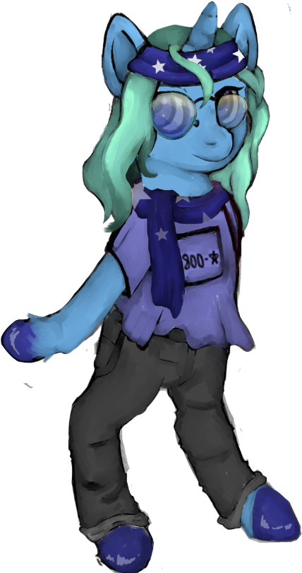 Trixie Hipster Paint - Cartoon (478x881), Png Download