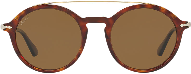 Aviator Pilot Frames - Persol 51mm Round Sunglasses (1184x593), Png Download