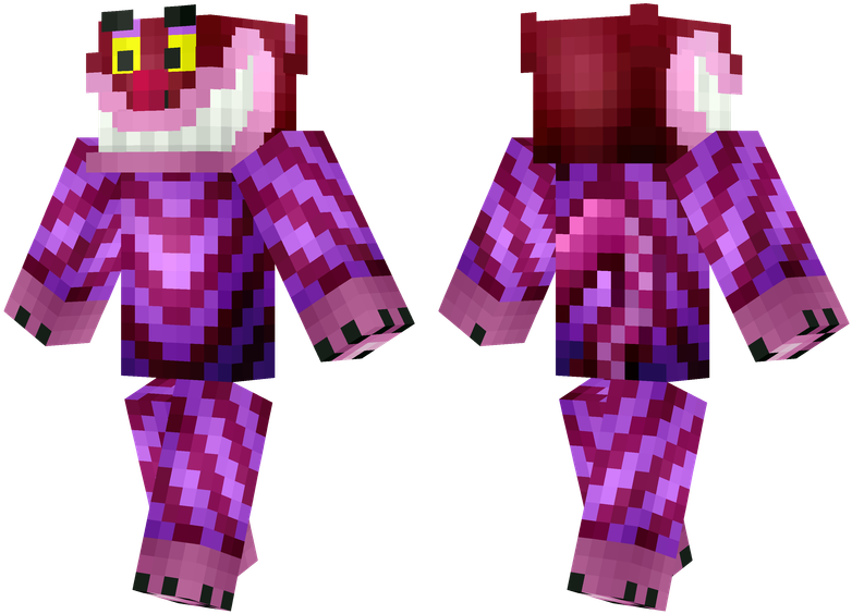 Cheshire Cat - Minecraft Skin Superior Spiderman (804x576), Png Download