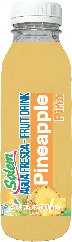 Piña - Plastic Bottle (634x795), Png Download