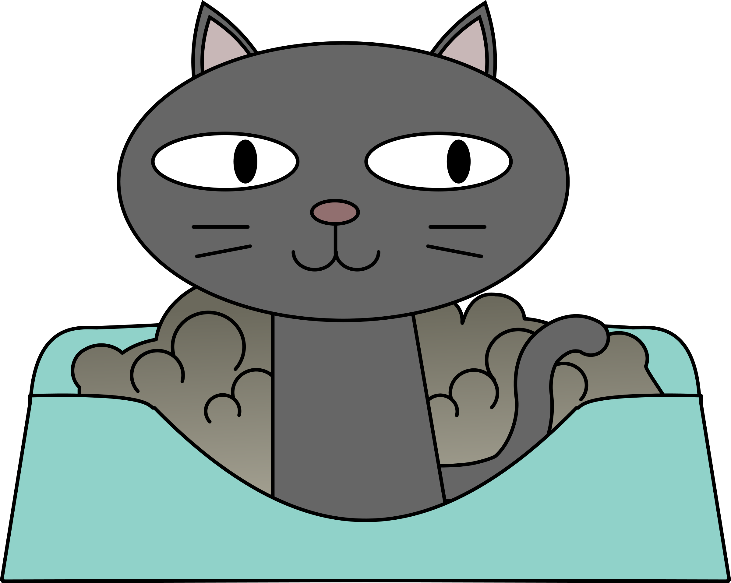 African Wild Cat Images - Clip Art (2400x1915), Png Download