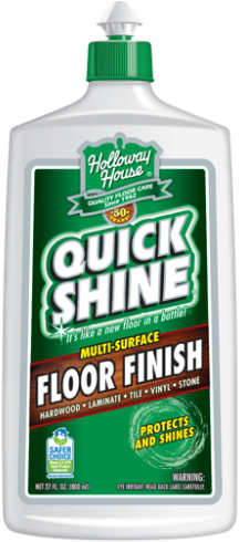 Quick Shine Floor Finish, 27 Fl Oz - Quick Shine High Traffic Hardwood Floor Luster (500x500), Png Download