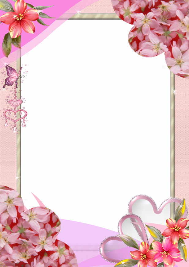 Pin By Mária Pospíšilová On My Decorative Png Frames - Photoshop Frames (617x870), Png Download