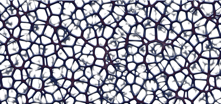 Sponge, Pattern, Texture, Structure - Pattern Structure (721x340), Png Download