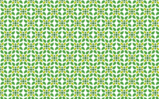 Leaf Leaves Floral Flower Flourish Embelli - Png Transparent Coloured Floral Seamless Pattern (544x340), Png Download