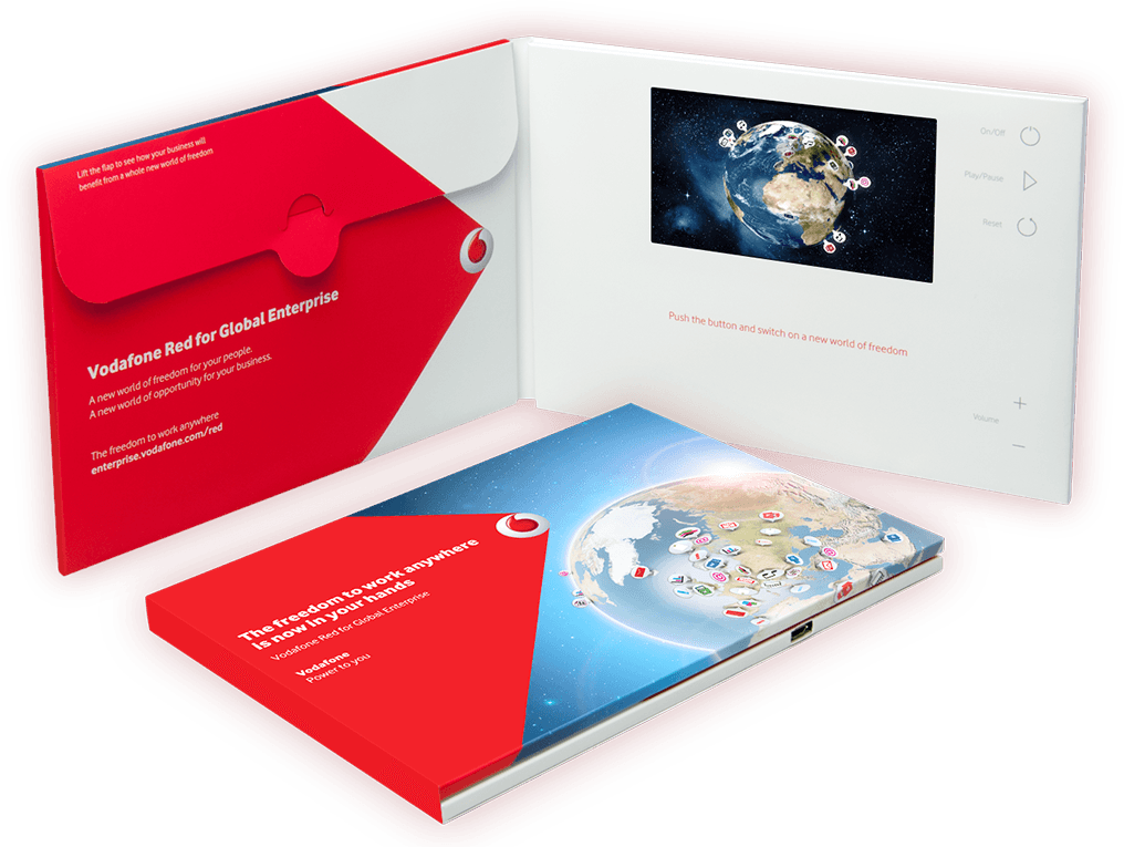 Brandstik - Video Brochure With Pocket (1016x765), Png Download