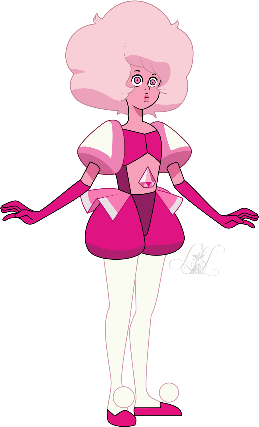 White Diamond & Pink Diamond - White Diamond Render Steven Universe (966x1492), Png Download