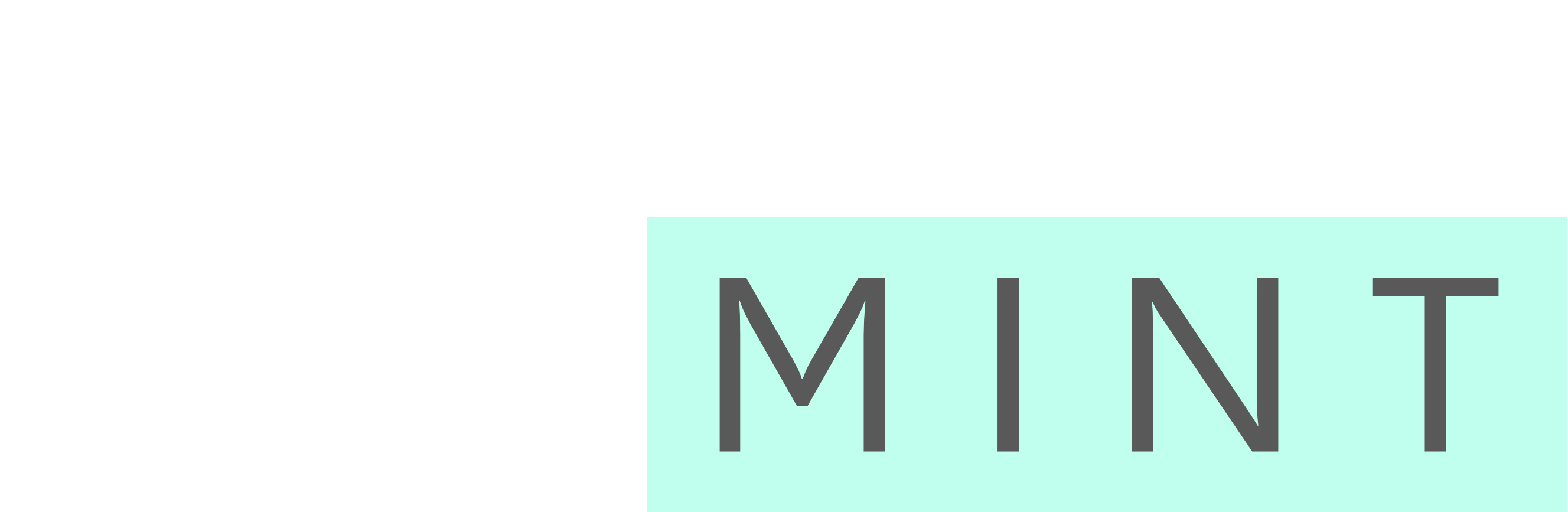 3d Print Mint - Graphic Design (2750x1000), Png Download