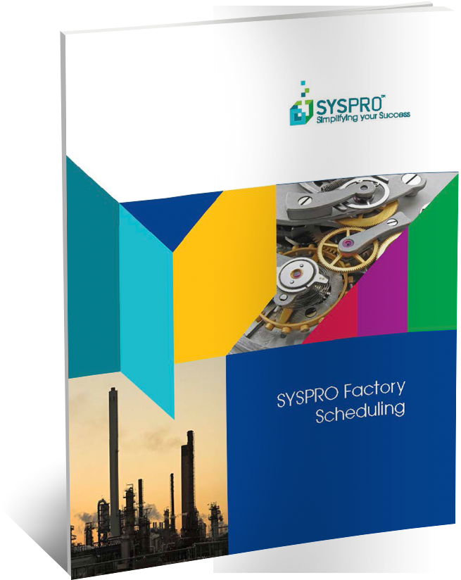 Syspro Factory Scheduling Brochure - Graphic Design (1500x845), Png Download