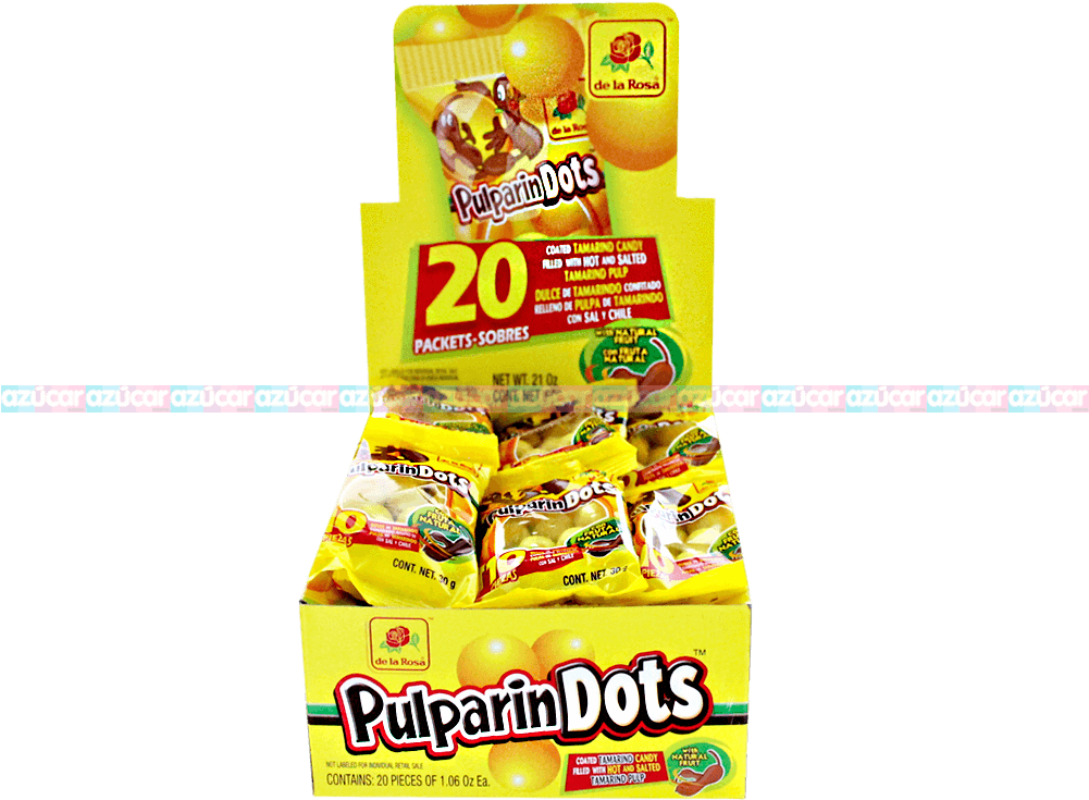 La Rosa Pulparindots Tamarindo 16/20 De La Rosa - Pulparindo (1000x1000), Png Download