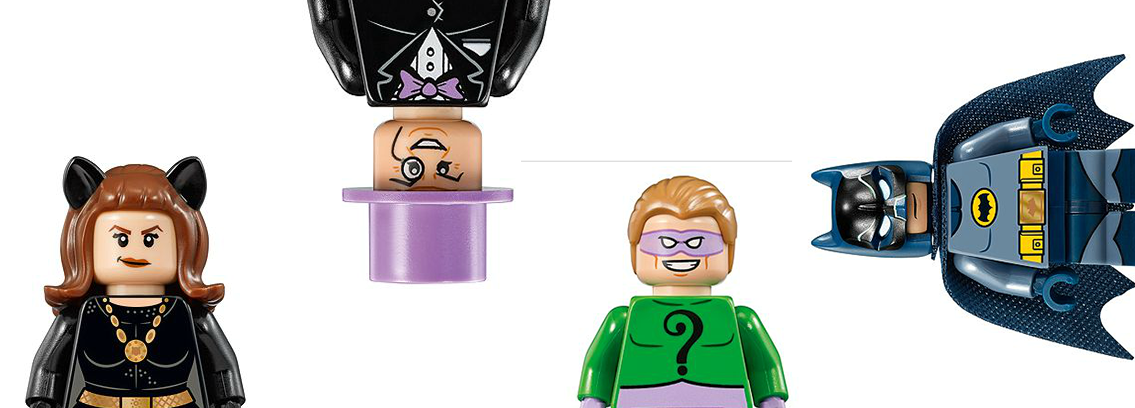 Includes 9 Minifigures - Lego Joker And Villains (1135x408), Png Download