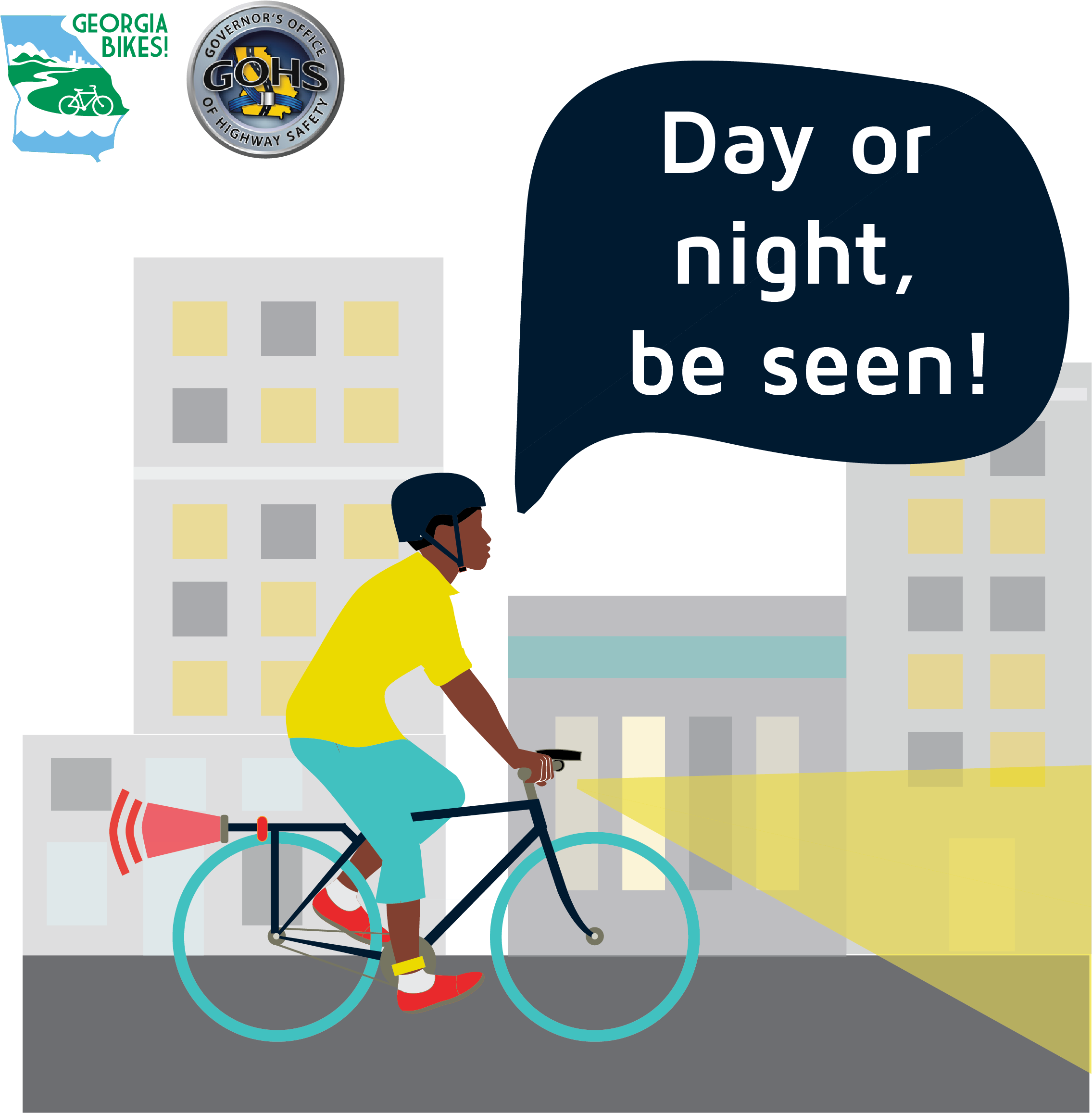 Https - //www - Sheldonbrown - Com/winter - Html - Cyclist Safety Icons (2550x2550), Png Download