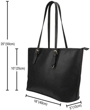 Book Spines Leather Totes-for Reading Addicts - Leather Tote Bag Size (660x520), Png Download