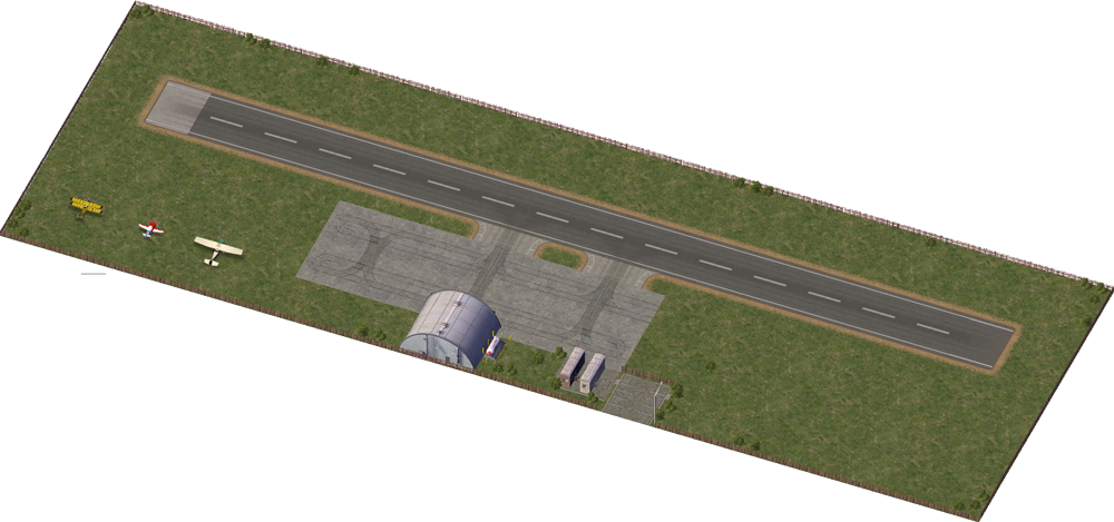 Small Landing Strip - Landing Strip Png (1000x469), Png Download