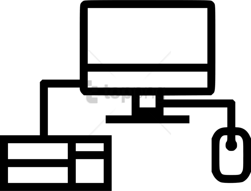 Free Png Download Icon Png Images Background Png Images - Computer Lab Icon (850x649), Png Download