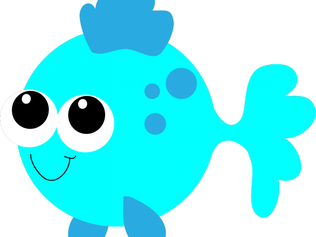 Sea Life Clipart Sea Habitat - Cute Fish Clipart Png (640x480), Png Download