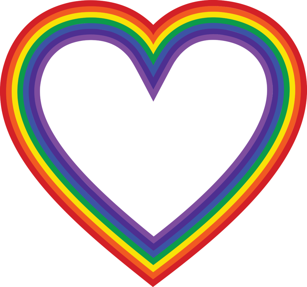 1974 Free Clipart Of A Rainbow Heart Real Images - Free Rainbow Heart Clipart (1024x959), Png Download