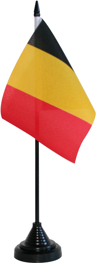 Belgium Table Flag - Drapeau Table Belgique (1500x1176), Png Download