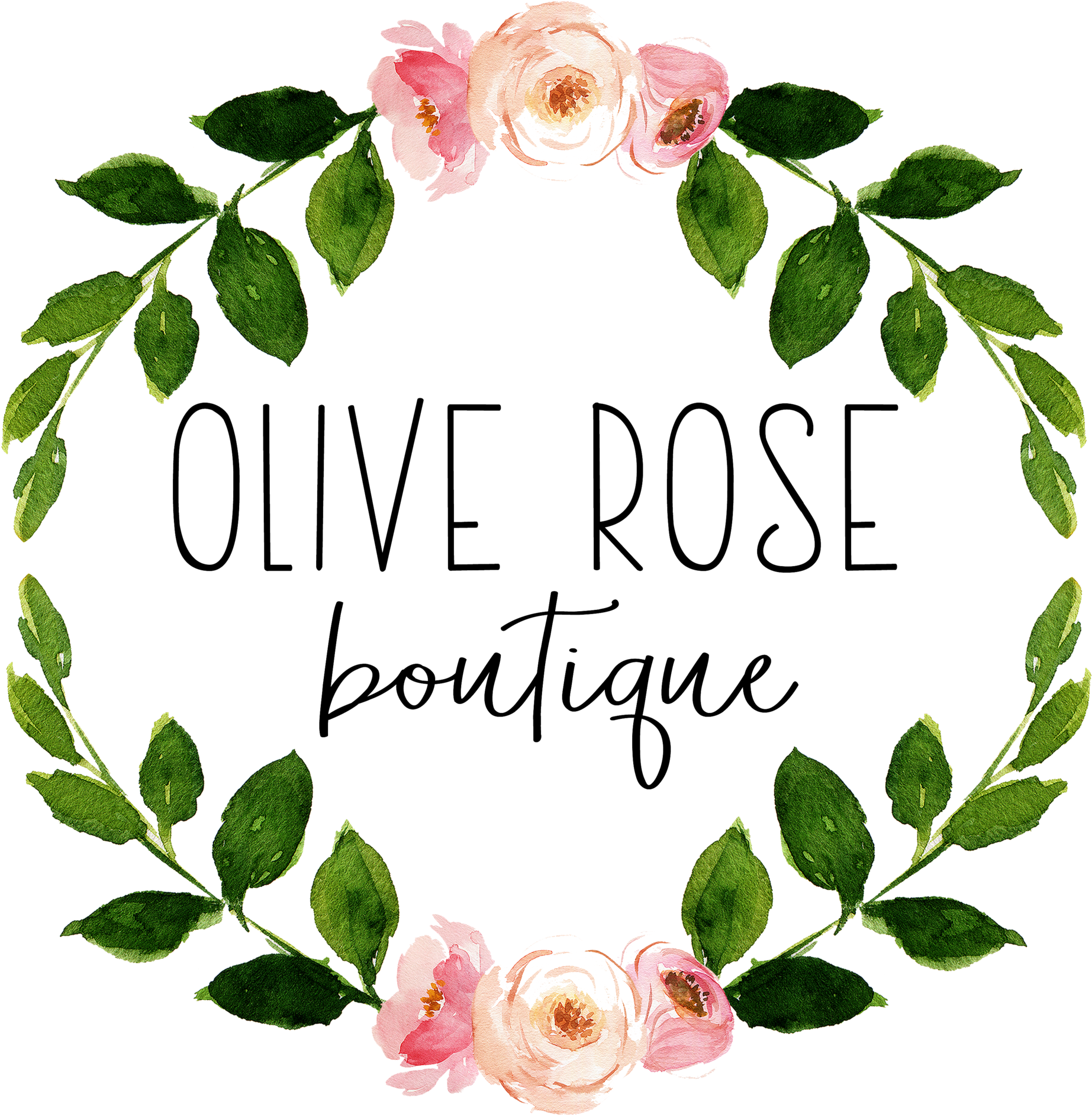 Gift Card - Minimalist Logo With Flowers (2048x2048), Png Download